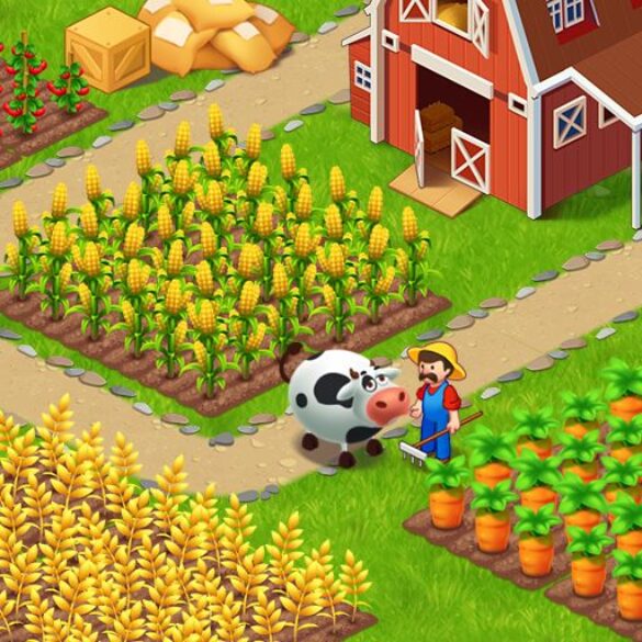 Farm City: Farming & Building für Android | iOS