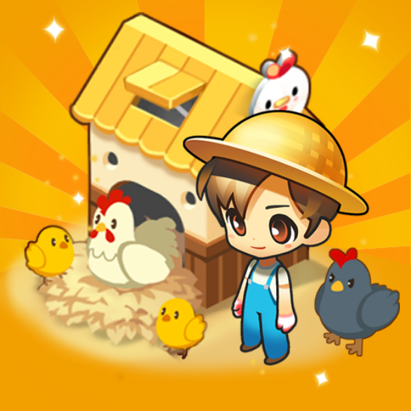 Happy Chicken Town (Farm & Res für Android | iOS