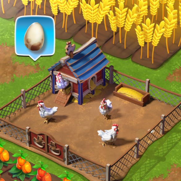 Happy Farm Town – Farm Games für Android | iOS